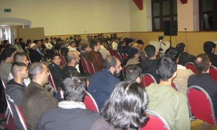 Hundreds attend the Question Time Event