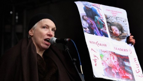 Annie Lennox condemns Israel and challenges Arab Governments on their silence- Is she an Extremist?